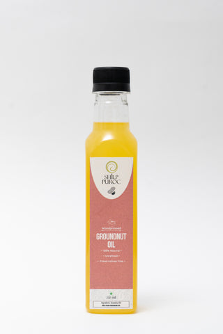 Wood-pressed Groundnut Oil